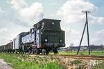 64 1212 rumpelt mit einem Güterzug durch die Altmark bei Kalbe (Milde). (04.1974) <i>Foto: Karsten Risch</i>