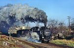99 1735 kachelt mit P 14180 aus Zittau Vorstadt. (11.11.1989) <i>Foto: Wolfgang Bügel</i>