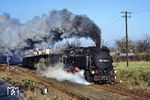 99 1762 verlässt mit P 14084 nach Oybin den Bahnhof Zittau Vorstadt. (11.11.1989) <i>Foto: Wolfgang Bügel</i>