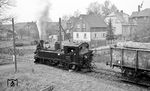99 1568 rangiert in Schönheide. (04.1976) <i>Foto: Burkhard Wollny</i>