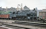 93 583 vom Bw Berlin-Schöneweide macht sich im Rangierdienst in Berlin Ostkreuz nützlich. Sie sollte die letzte betriebsfähige T 14.1 der Rbd Berlin werden und wurde im Oktober 1971 als 93 2583-8 ausgemustert.  (14.07.1967) <i>Foto: Robin Fell</i>