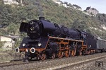 Fotohalt mit einem Sonderzug des DDR-Reisebüros vor den Dornburger Schlössern im Saaletal. (25.09.1982) <i>Foto: Will A. Reed</i>