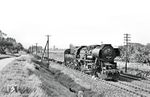 52 8052 (ex 52 5121, BMAG, Baujahr 1944) mit P 17831 in Mittelherwigsdorf nahe Zittau. (04.09.1984) <i>Foto: Thomas Fischer</i>